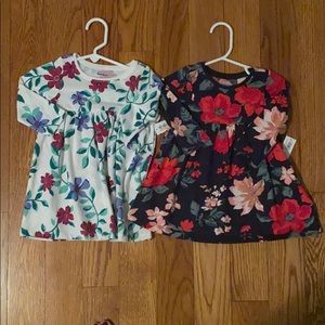Lot floral infant dresses